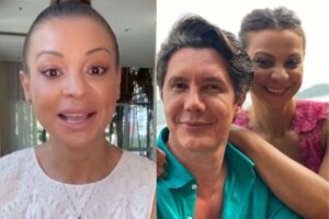 Walewska era casada há 20 anos com Ricardo, que foi seu empresário no auge de sua carreira