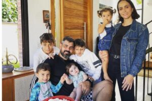 Juliano Cazarré fala sobre chegada do sexto filho