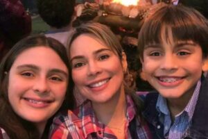 Rachel Sheherazade é mãe de Clara e Gabriel