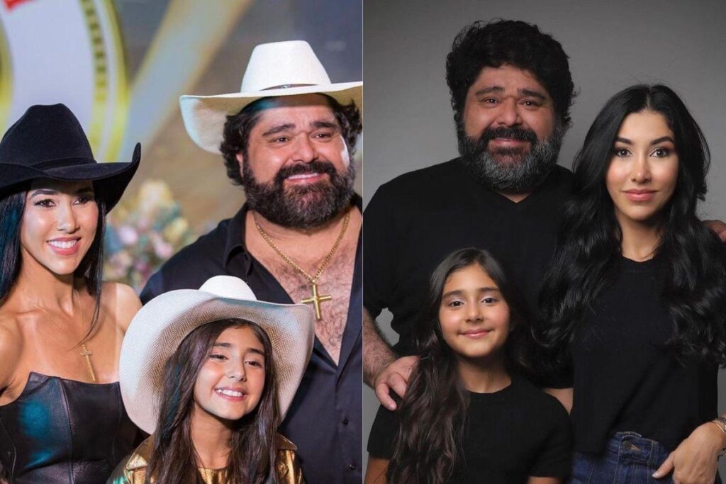 Fabiano e Gabriela Menotti são pais de Juju de dez anos de idade