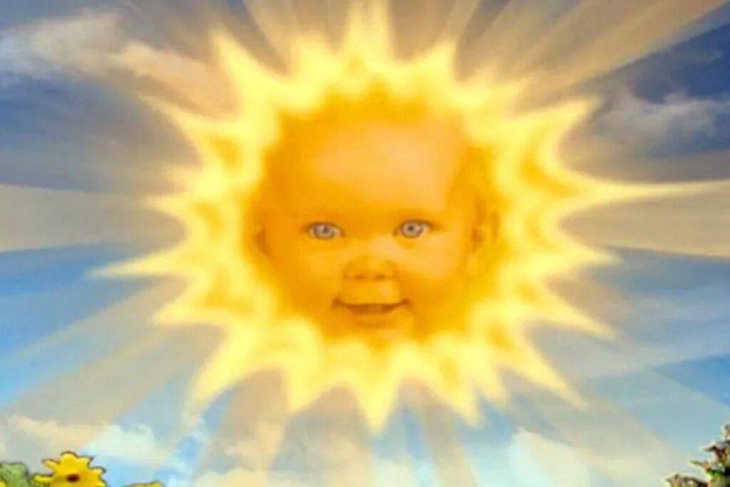Bebê sol de Teletubbies