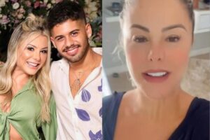 Poliana tem um único filho com Leonardo, o cantor Zé Felipe marido de Virginia