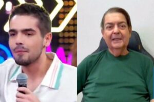 O pai homenageou o filho