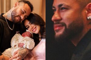 Mavie, filha de Neymar e Bruna Biancardi, nasceu no dia 6 de outubro