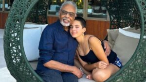 Flor é a primeira neta de Gilberto Gil
