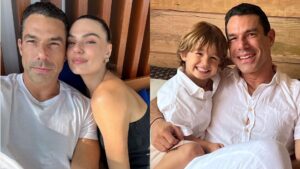 Namorado de Isis Valverde, Marcus Buaiz, parabeniza filho da atriz: "Amado"