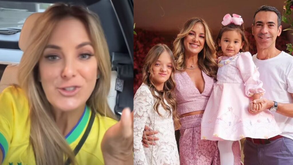Ticiane Pinheiro e família