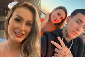 Andressa Urach diz que filho vai processar o pai