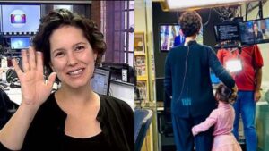 Cecília Malan e a filha, Olímpia