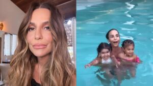 Ivete Sangalo aparece com filhas de Simone Mendes e Lore Improta: "Titia"