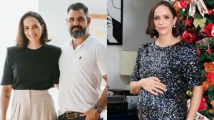 Grávida de 6º filho, Leticia Cazarré conta momento delicado com filha em emergência: "Rezem por ela"