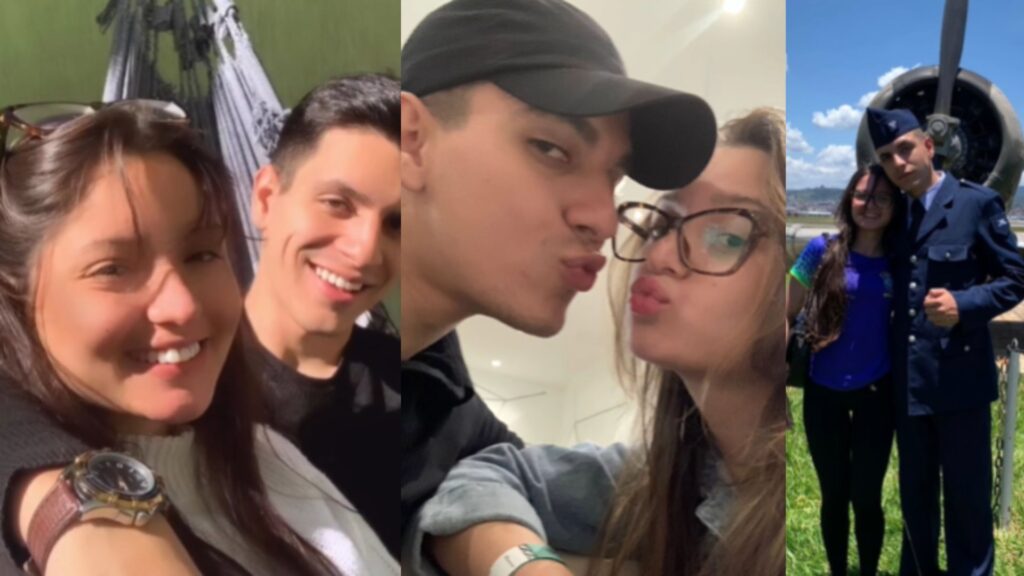 Namorado mostra última troca de mensagens com Letícia antes do desaparecimento do helicóptero