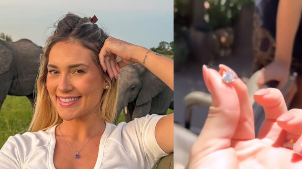 Virginia Fonseca perde brinco de diamante na África do Sul