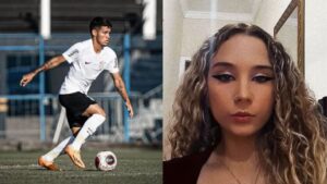 A jovem morreu após um encontro com o jogador