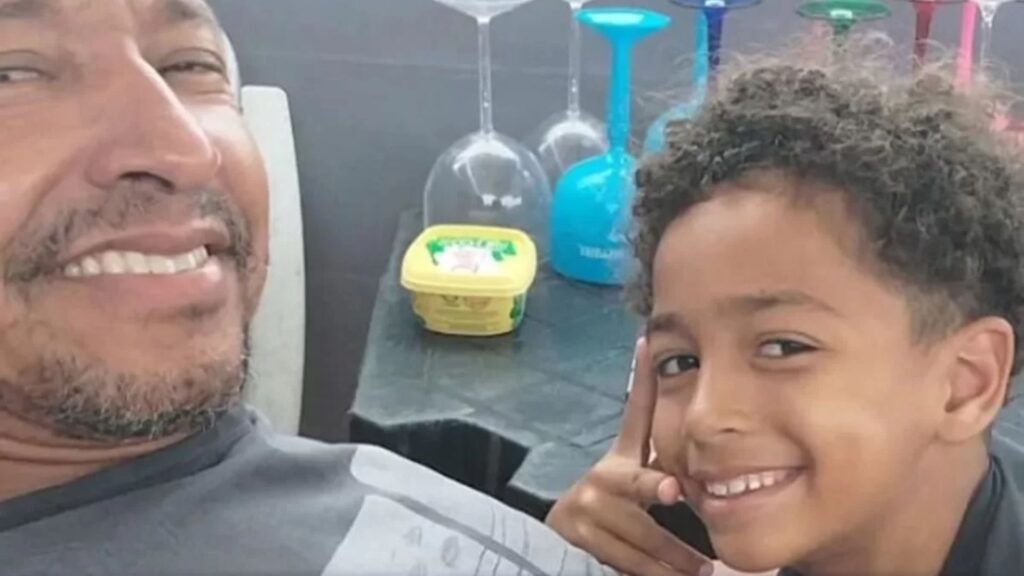 Edson Davi e o pai