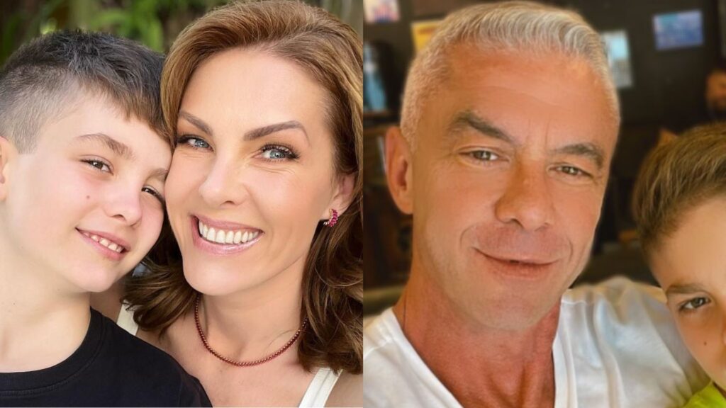 Filho de Ana Hickmann está chateado pela ausência do pai