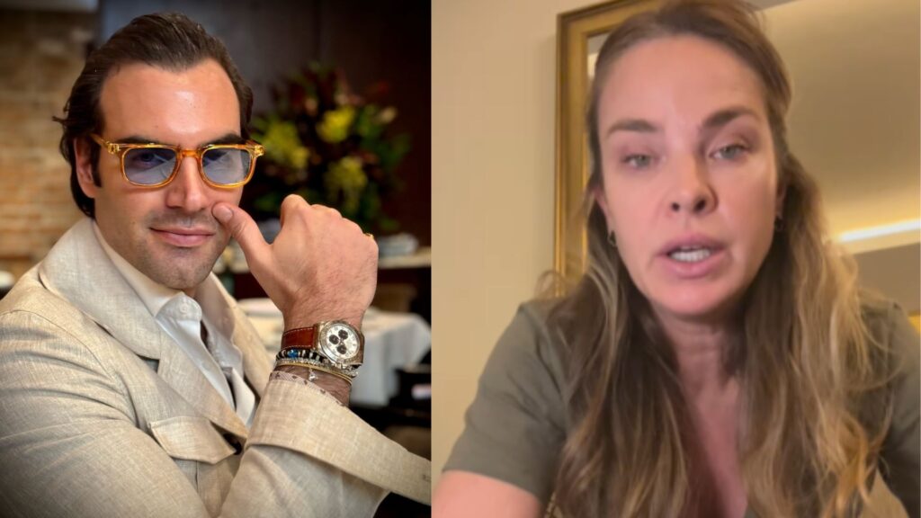 Leticia Birkheuer acusa ex de agressão na frente do filho