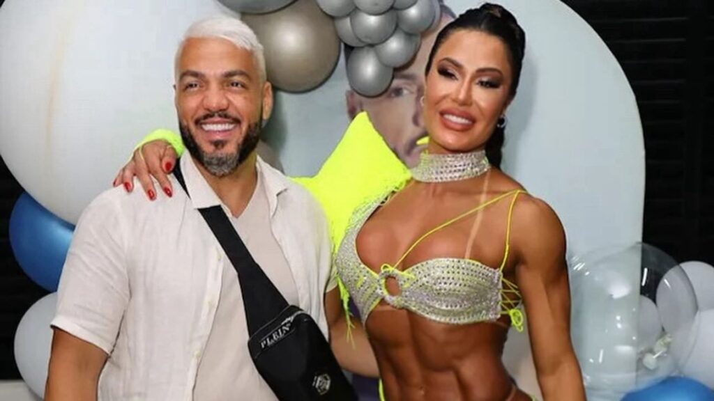 Belo e Gracyanne Barbosa anunciaram o fim do relacionamento