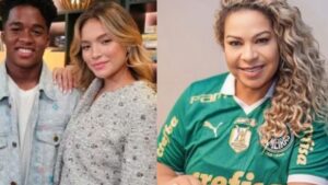 Namorada de Endrick curte comentário sobre a sogra, após climão: “Ridículo e imaturo”
