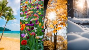 Verão, primavera, outono e inverno: nomes inspirados nas estações