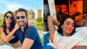 Mel Fronckowiak e Rodrigo Santoro