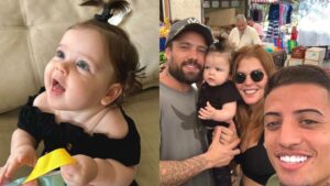 Rafael Cardoso posta foto rara com a filha de 8 meses após sumiço das redes sociais