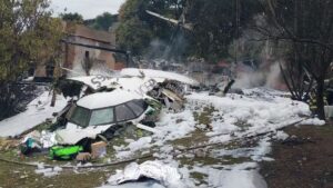 Mais de 60 pessoas morreram no acidente aéreo