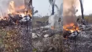 Avião que caiu no Mato Grosso deixou cinco vítimas