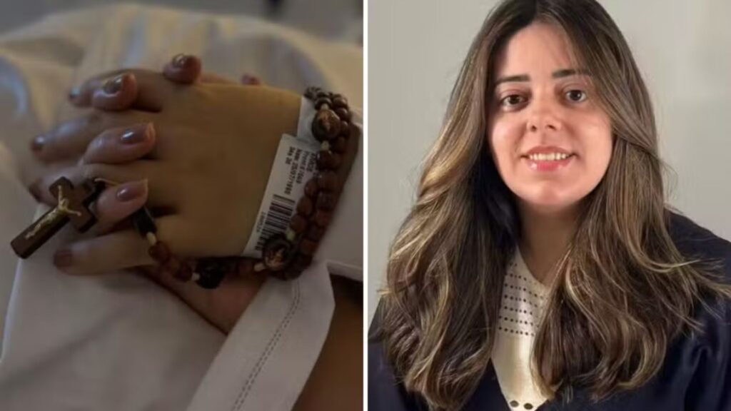 Juliana Perdomo foi internada em estado grave após complicação no parto