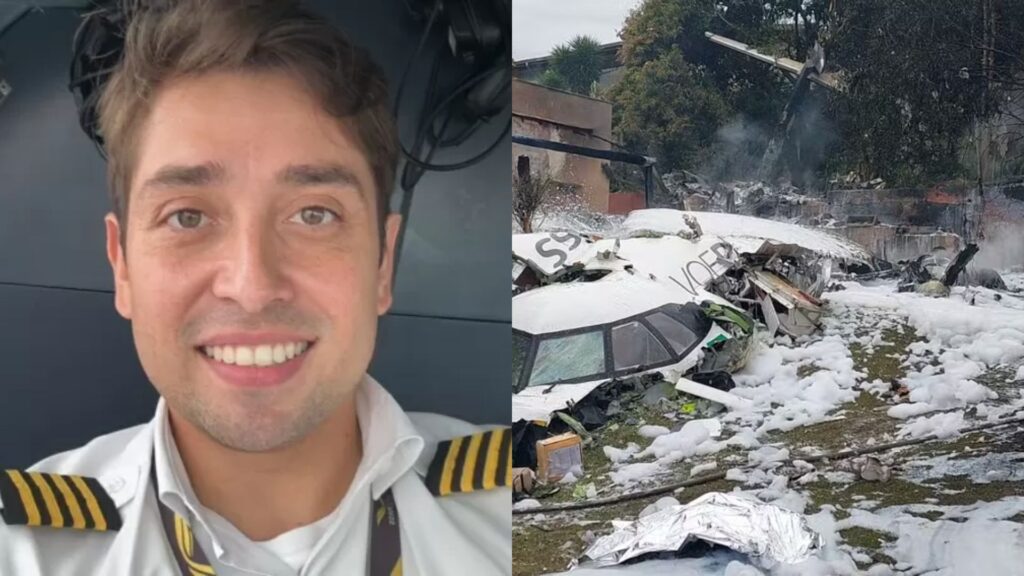 Danilo se tornou piloto para honrar a memória da mãe