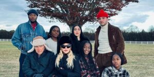 Em clique raro no Instagram, Madonna mostra os 6 filhos reunidos