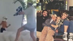 CEO de empresa famosa corre atrás de filho de Luana Piovani com lança-chamas e gera indignação