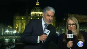Após rumores de desentendimento, Ilze Scamparini explica desconforto com William Bonner na cobertura do Conclave