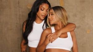 Ludmilla e Brunna Gonçalves mostram o rosto da filha pela primeira vez