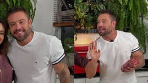 Rafael Cardoso aparece com o rosto diferente, fala sobre beijo técnico polêmico e briga judicial com a ex