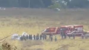 Avião cai no interior de São Paulo e deixa duas vítimas fatais