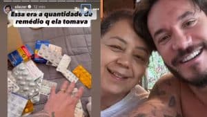 Eliezer fala sobre os desafios do desmame de remédios da mãe que sofre de depressão há 20 anos: “Encontramos remédios escondidos”