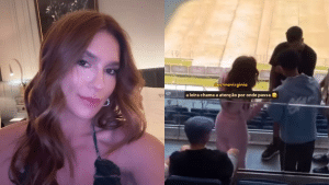 Solteira, Virginia Fonseca encanta gringo durante viagem: “Pedindo meu insta”