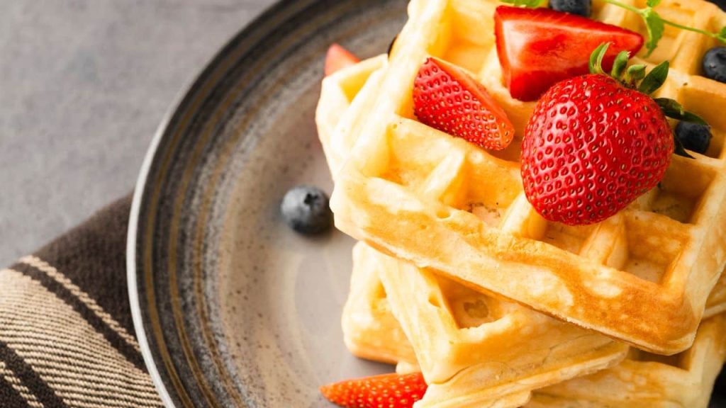 Receita simples de Waffles de Stranger Things.
