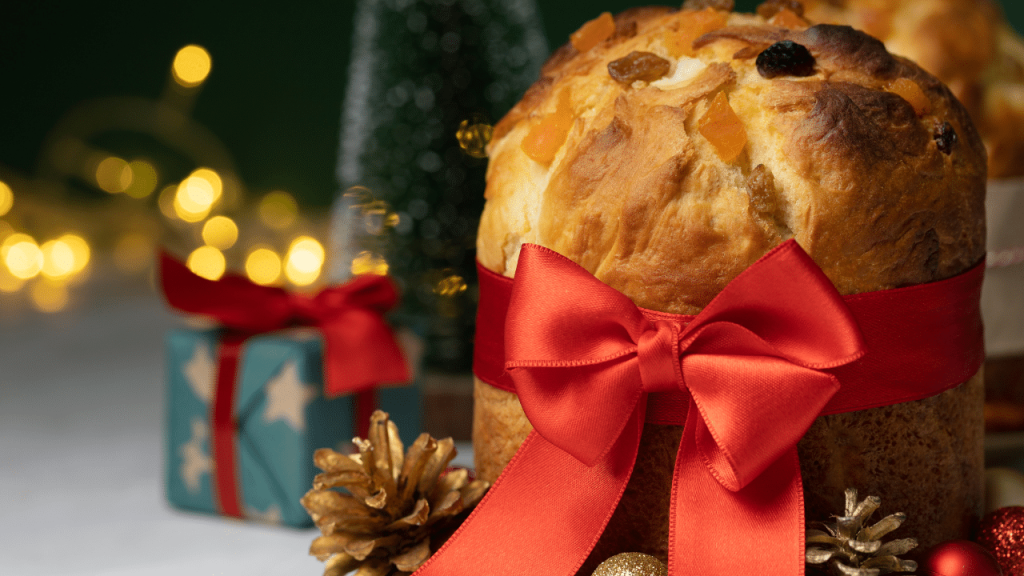Panetone caseiro receita fácil e fofinha.