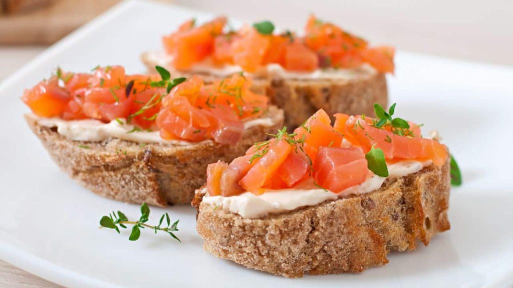 Receita fácil e crocante de Bruschetta de Natal na Air Fryer