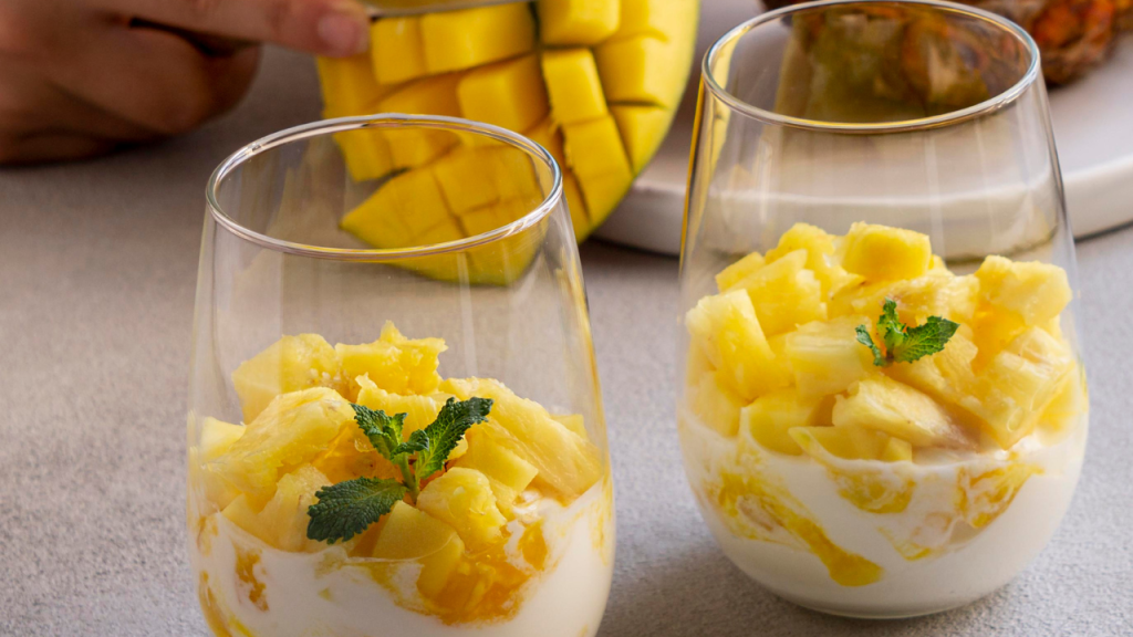 A melhor delícia de abacaxi: receita fácil, gelada e irresistível que todos vão amar