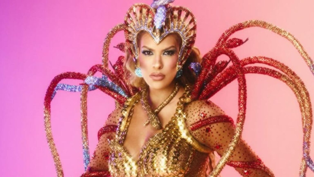 Ao dividir esses bastidores, Lore Improta mostra que o Carnaval vai além do brilho na avenida. Foto: Instagram @loreimprota/ Reprodução