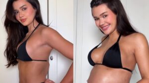 Grávida de Zara, Franciny Ehlke fala sobre mudanças no corpo: “Tudo isso fica tão pequeno”